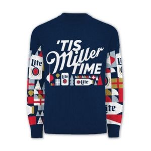 Miller Lite 2021 Ugly Christmas Sweater